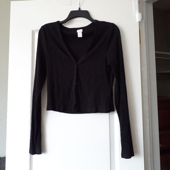 H&M Black Cardigan - Picture 1 of 4